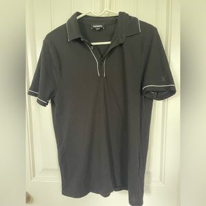 Men’s Black Polo from Express Size M